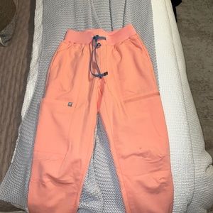 XXS P Fabletics Coral scrub pants. Worn once.